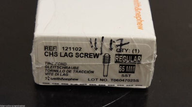 Smith&Nephew 121102 CHS Lag Screw Regular 65mm (x)